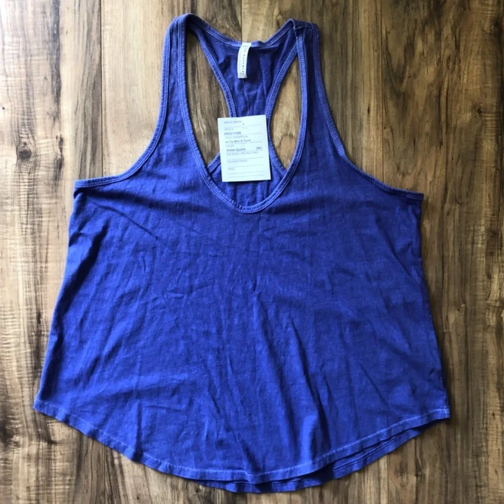 NWT - Free People In It To Win It Purple Tank Top XS - Picture 2 of 8